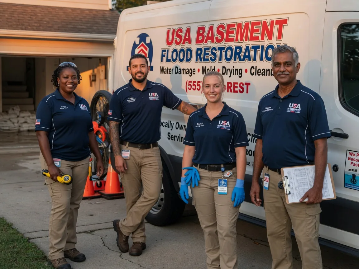 Basement Flood Cleanup company in Grafton, WI
