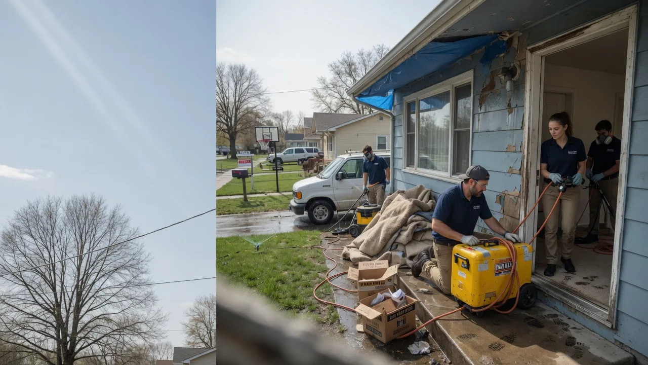 Basement Flood Cleanup in Grafton, WI near me
